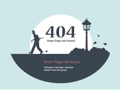 网页提示404 not found怎么办?怎么做好用户体会